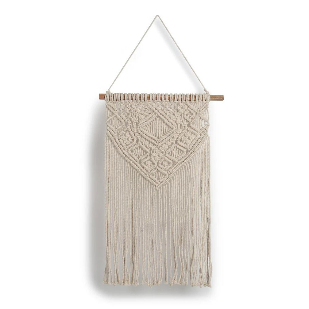 Unique Macrame Wall Hanging Design One of a Kind Artisan Creation